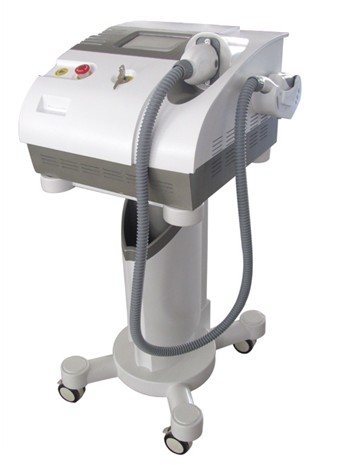 Intense Pulsed Light Therapy SHR Hair Removal Equipment IPL with Wavelength 430 / 530 / 640 ~ 1200nm