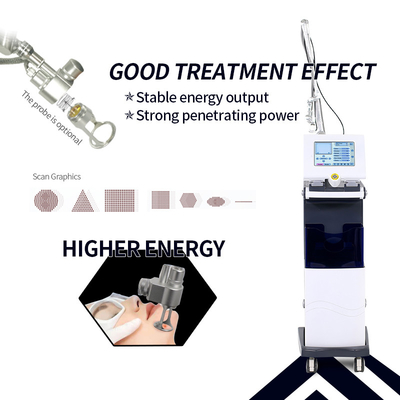 Treatment Stretch Marks Stationary Co2 Fractional Laser Machine Hexagon Spot