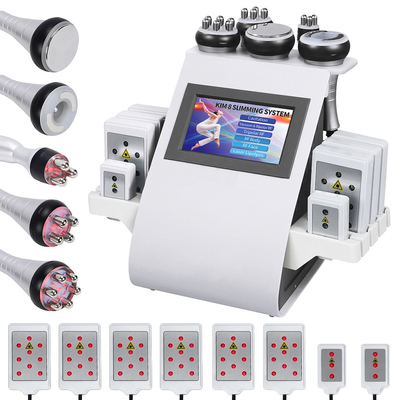 Ultrasonic 6-1 Slimming Cavitation And Laser Lipo Machine Iso13485