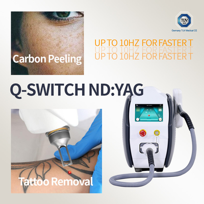 Pigment Removal Q Switched Ndyag Laser 1-1000mj