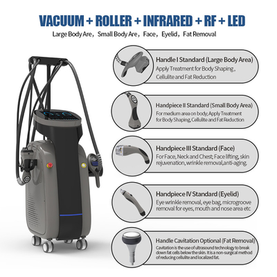 Professional Body Contouring Vela Machine Vacuum Rf Lipolaser 6 In 1