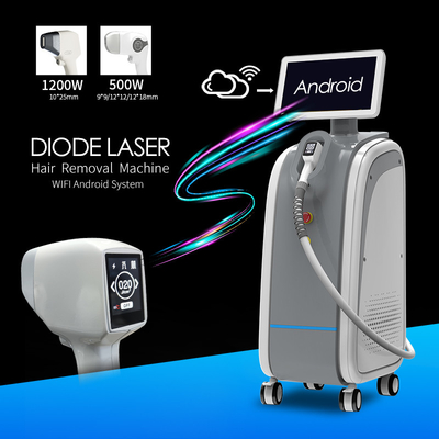 Medical CE Diode Laser Hair Removal Machine Ice Titanium Permanent Epilation 755 808 1064