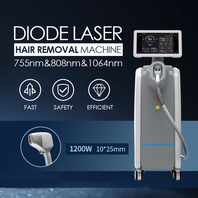 50kg OEM 808nm Diode Laser Hair Removal 1-10hz Frequency