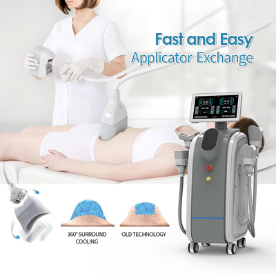 Vertical Professional Cryolipolysis Machine Cellulite Reduction Cryo Fat Freezing 360