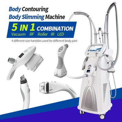 Air Cooling Cavitation Weight Loss Machine With Rf Ir Vacuum Roller For Body Slimming
