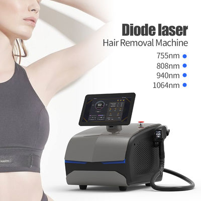 808nm Portable Q Switch Diode Laser Hair Removal Machine / Device