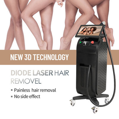 Versatile 1200w Diode Laser Hair Removal Equipment With Lcd Touch Screen