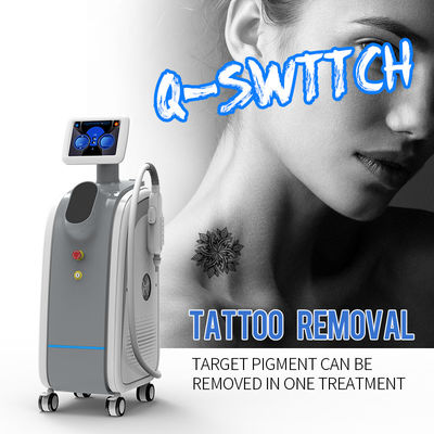 1064nm 532nm Q Switched ND YAG Laser Machine For Pigmentation Removal