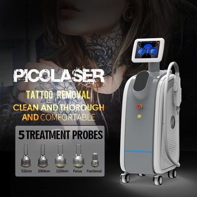 500w High Power Laser Tattoo Removal Equipment , Q Switch Nd Yag Laser Machine