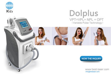 Safe And Effective Vertical Ipl Laser Hair Removal / Wrinkle Removal / Acne Removal Machine