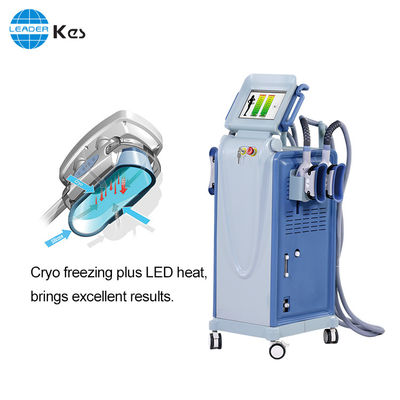 1200W LCD Cryolipolysis Slimming Machine 60 Kpa Vacuum Fat And Cellulite Removal Machine