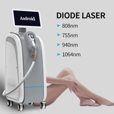 Painless 1200W 808nm Diode Laser Hair Removal Machine Salon Use