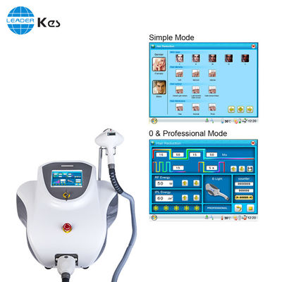 Double Handpieces Permanent Hair Removal Machine Face Lifting Skin Rejuvenation