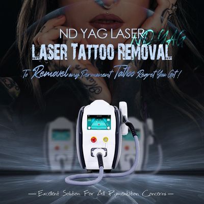 ND YAG Laser Tattoo Removal Machine Q Switch Laser Pigment Removal