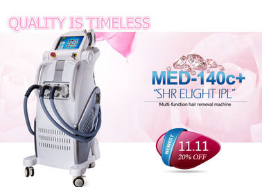 Professional IPL SHR E-Light Hair Removal Machine , Pigmentation Removal Machine