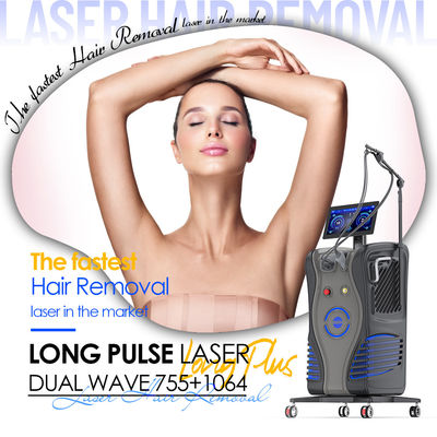 Long Pulse 1064nm Laser Permanent Hair Removal Machine 2000W Power