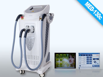 IPL Peak Power 2000W Medical CE Approved High Quality 2 Handles IPL Hair Removal Equipment Net Weight 45Kgs