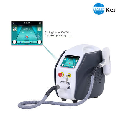 ISO13485 Tattoo Removal Q Switched Nd Yag Laser Machine