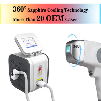 Xenon Lamp Painless Diode Laser Hair Removal Machine 808nm