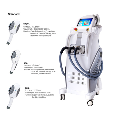 E-light ipl &amp; rf hair removal skin rejuvenation machine