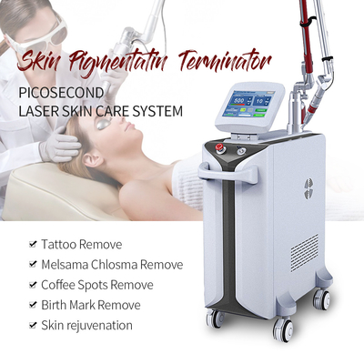 10Hz Picosure Q Switched Nd Yag Laser 1064 Nm Tattoo Removal Picosecond Machine