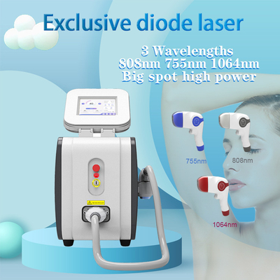 LCD Diode Laser Hair Removal Machine 755 808 1064