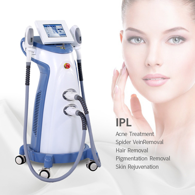 Portable 2 In 1 Touch Screen Ipl Hair Removal Machines Elight Opt Shr Rf