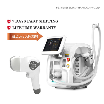 Android System Smart Diode Laser Hair Removal Equipment Three Wavelength