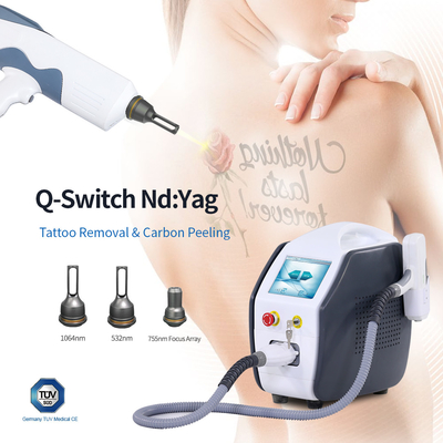 Salon Q Switched Nd Yag Laser Tattoo Removal Spot Freckle Removal