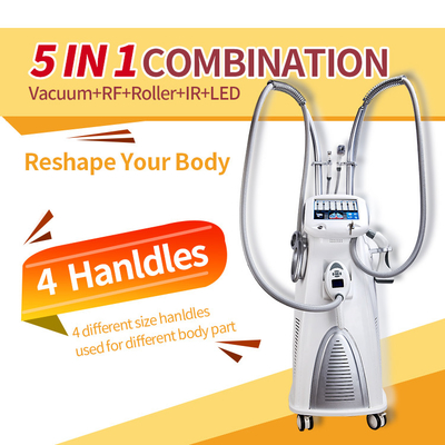 5 In 1 Velashape Slimming Machine Cavitation Rf Roller Handle Vacuum