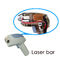 Germany 6 Bar Handpiece Laser Diode 808 Nm Hair Removal Machine , Laser Depilation Machine