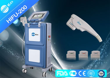 Vertical HIFU Machine Face Lifting Skin Rejuvenation Equipment Cooling Handpiece