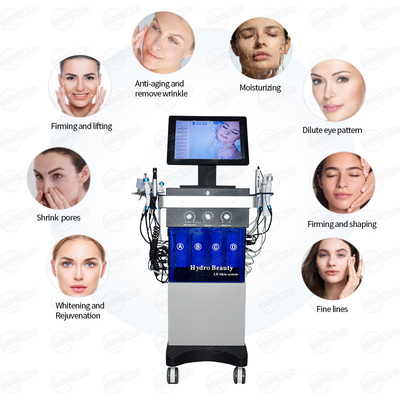 1MHZ Hydra Dermabrasion Facial Machine , Diamond Microdermabrasion Machine