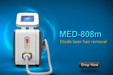 Professional Painless 808 Nm Diode Laser Hair Removal Machine CE / ISO13485