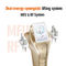 Vertical Powerful New Double Hifu Gold MFU RF SD Focused Ultrasound Skin Lifting Machine