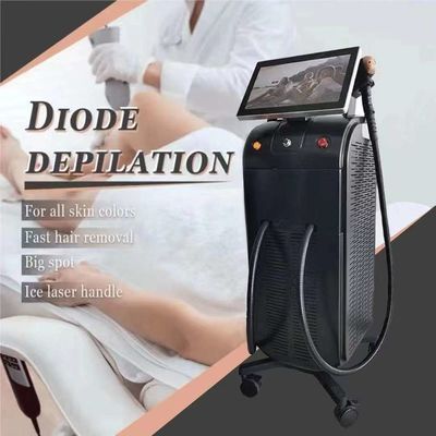 Titanium 755nm 808nm 1064nm Ice Hair Removal Skin Rejuvenation Machine