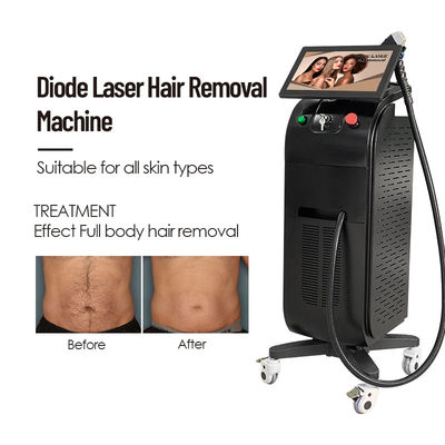 Ac220v Vertical Diode Laser Hair Removal Machine 52*52*125cm