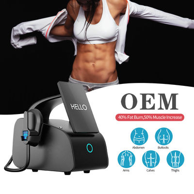 110v Electric Muscle Stimulator Ems Body Sculpting Machine 14 Tesla
