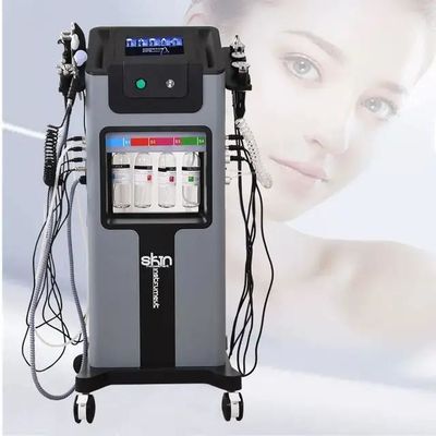 10 In 1 Facial 8 Probes Hydro Dermabrasion Machine Deep Clean Skin Whitening Multifunctional