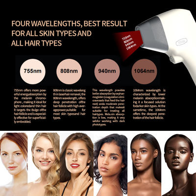 3 Wavelength Diode Laser Hair Removal Machine Lady Hair Removal Machine