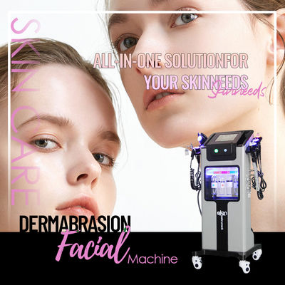 Black Pearl 10 In 1 Hydrafacial Machine With Vaccum Rf Face Massage For Salons