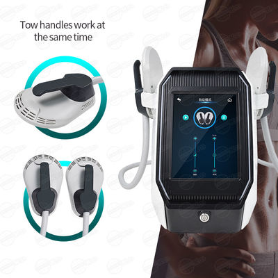Rf Ems Body Sculpting Machine With Two Handles