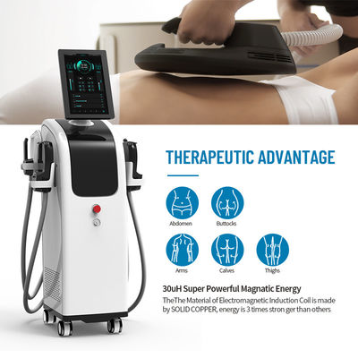 High Intensity Focused Em Sculpt Machine With Handpiece 4 And 13 Tesla Energy