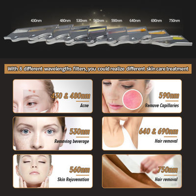 High Effective IPL Hair Removal Machines With Intense Pulse Light System