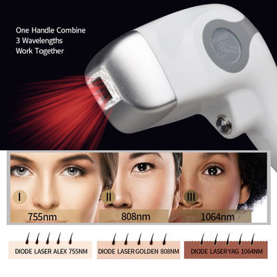 New Tech TEC Cooling System Germany Bars 808 Diode Laser Hair Removal Machine For Beauty Salon