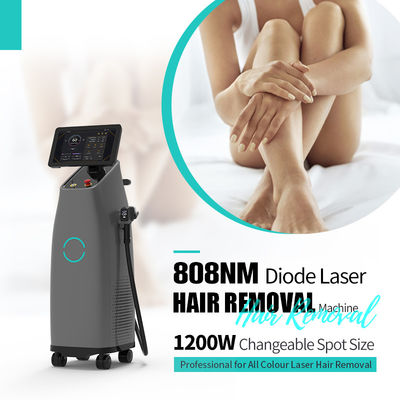 High Power 1200W Diode Laser Hair Removal Machine 4 Wavelength Handle
