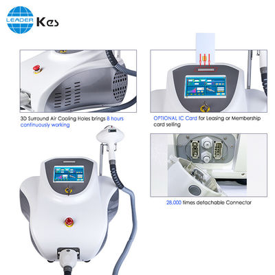 Intense Pulse Light Portable Hair Removal Machine 640-1200nm Wavelength