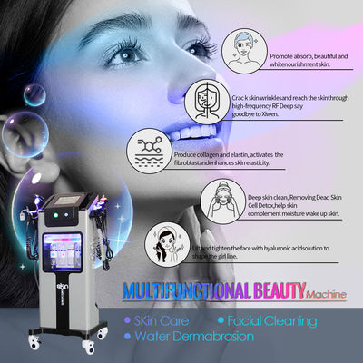 Ice Blue Rf Oxygen Water Peeling Hydra Dermabrasion Facial Machine