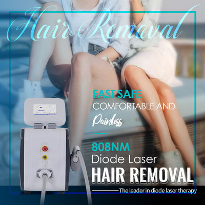 808nm Diode Laser Hair Removal System 1200W Handle Portable Model