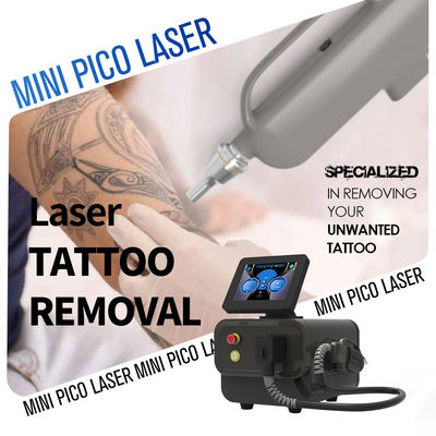 Portable Tattoo Removal Machine Q Switch ND YAG Laser Mini Pico